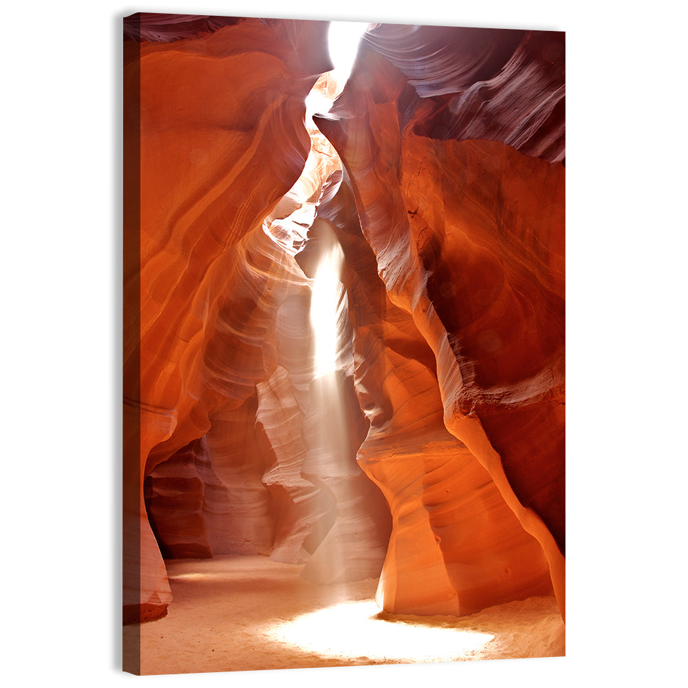 Upper Antelope Canyon Light Beam Wall Art