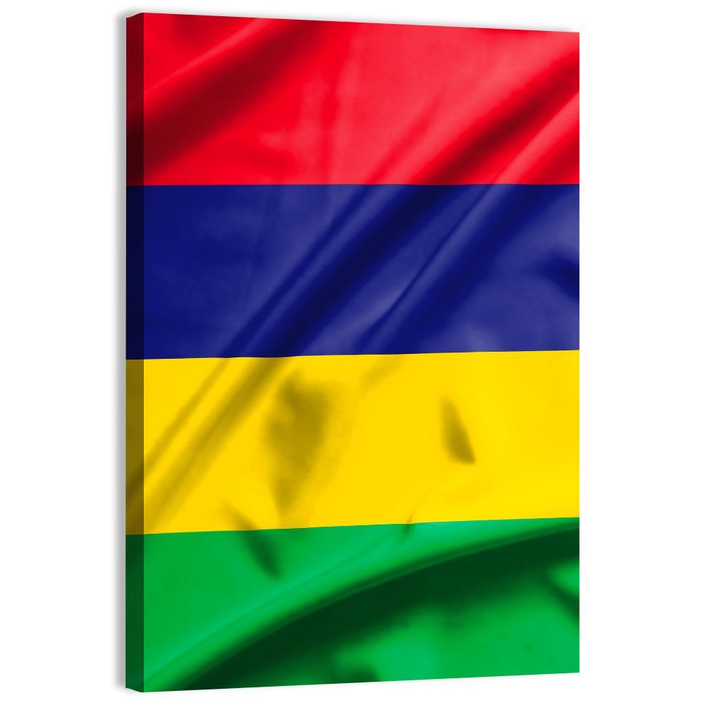 Flag Of Mauritius Wall Art