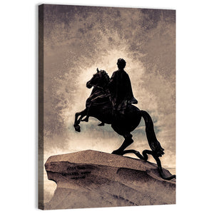 The Bronze Horseman Wall Art