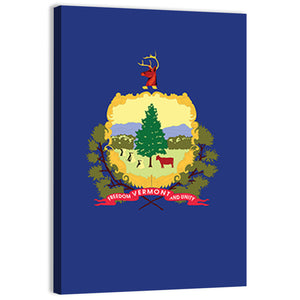 Flag Of Vermont Wall Art