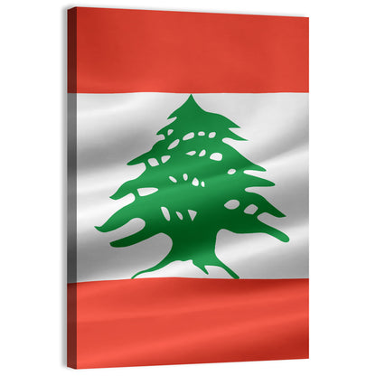 Flag Of Lebanon Wall Art