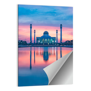 Islamic Mosque In Malaysia Wall Art