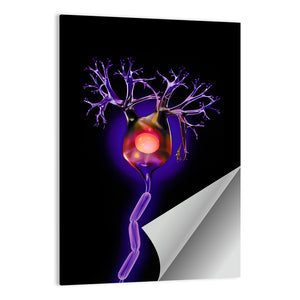 Human Neuron Cell Wall Art