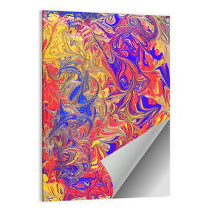 Swirling Contemporary Style Wall Art