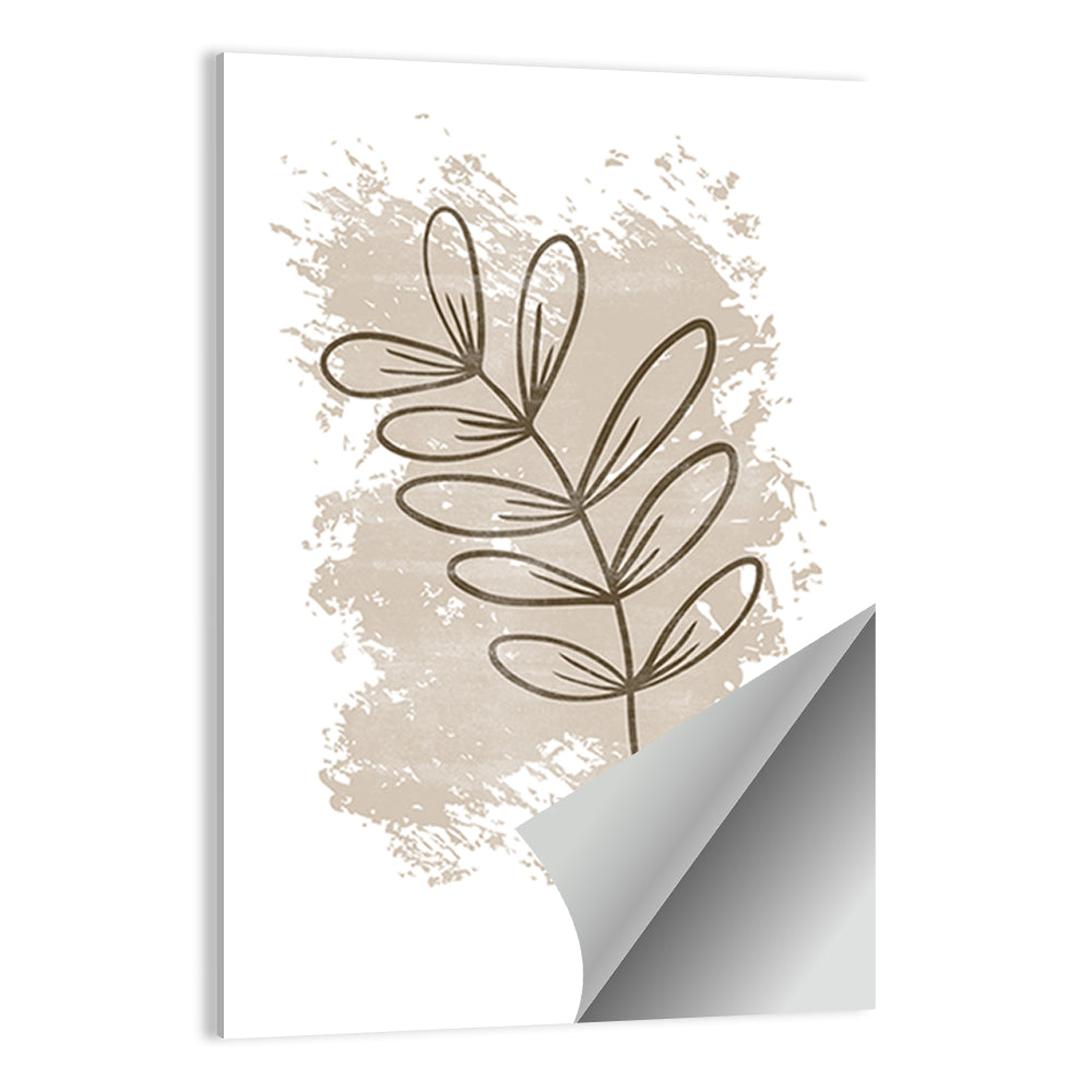 Centered Leaf Study Wall Art