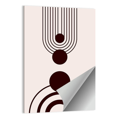 Concentric Boho Arches Wall Art