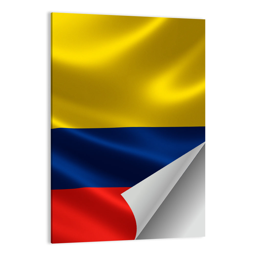 Flag Of Colombia Wall Art