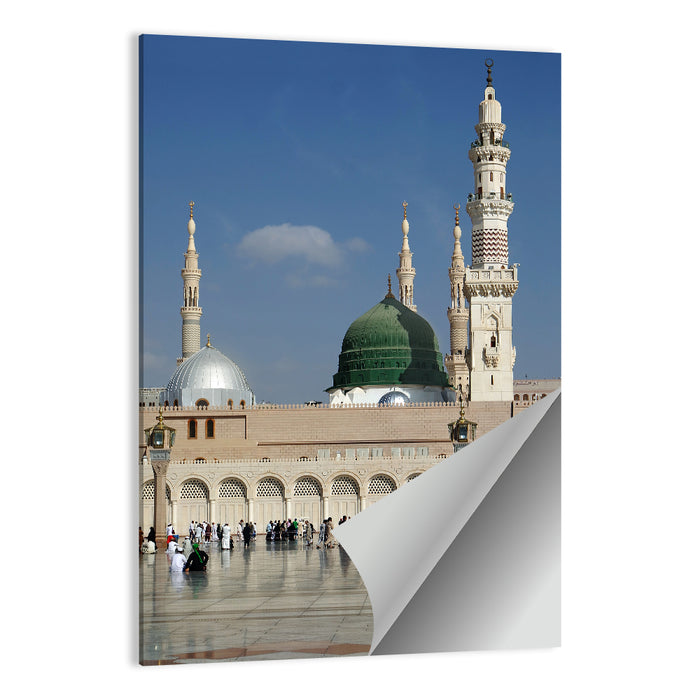 Al-masjid An-nabawi, Medina Wall Art as a poster print