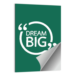 Quote "Dream Big" Wall Art