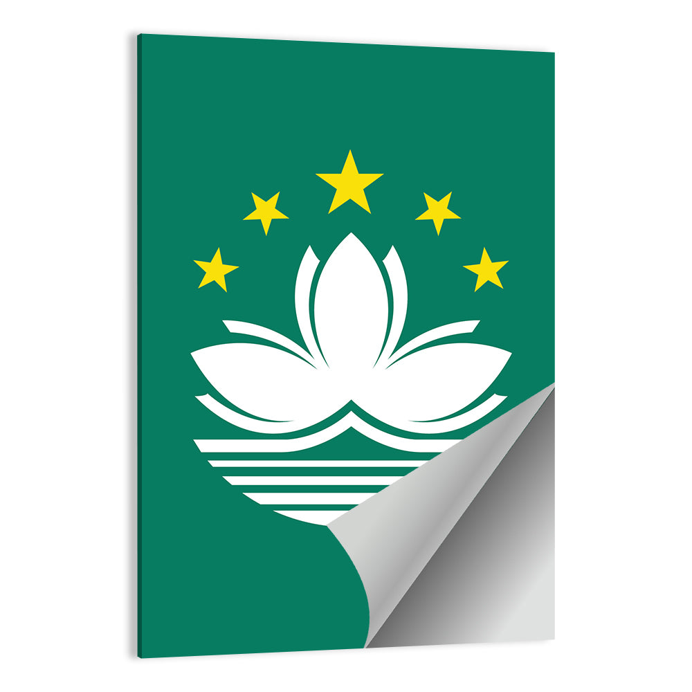 Flag Of Macau Wall Art