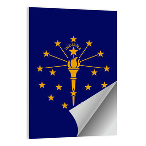 Flag Of Indiana Wall Art