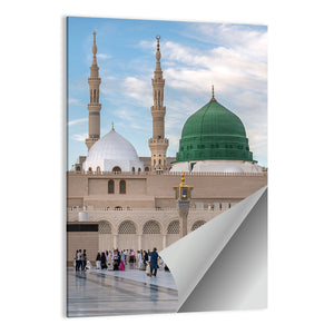 Prophet Mosque In Medina Wall Art