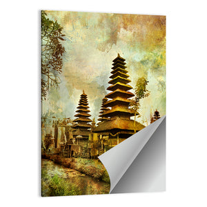 Balinese Temple Wall Art