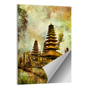 Balinese Temple Indonesia Wall Art