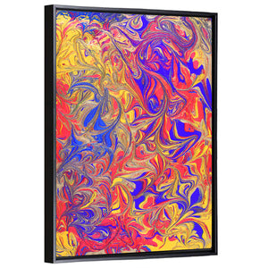 Swirling Contemporary Style Wall Art