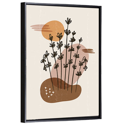 Botanical Boho Minimalist Wall Art