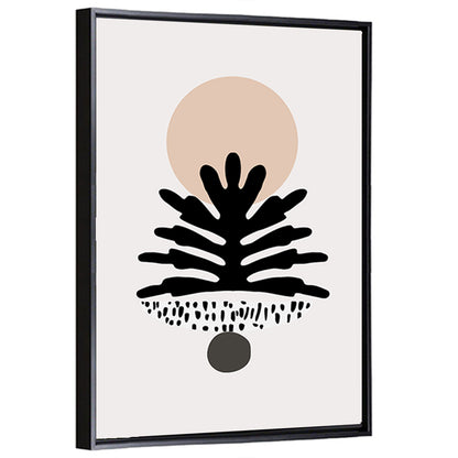Textured Tropical Tree Wall Art