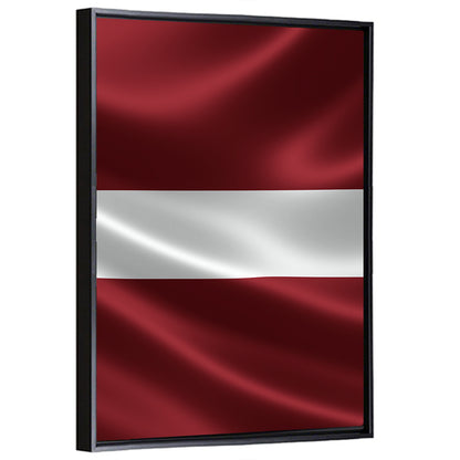 Flag Of Latvia Wall Art