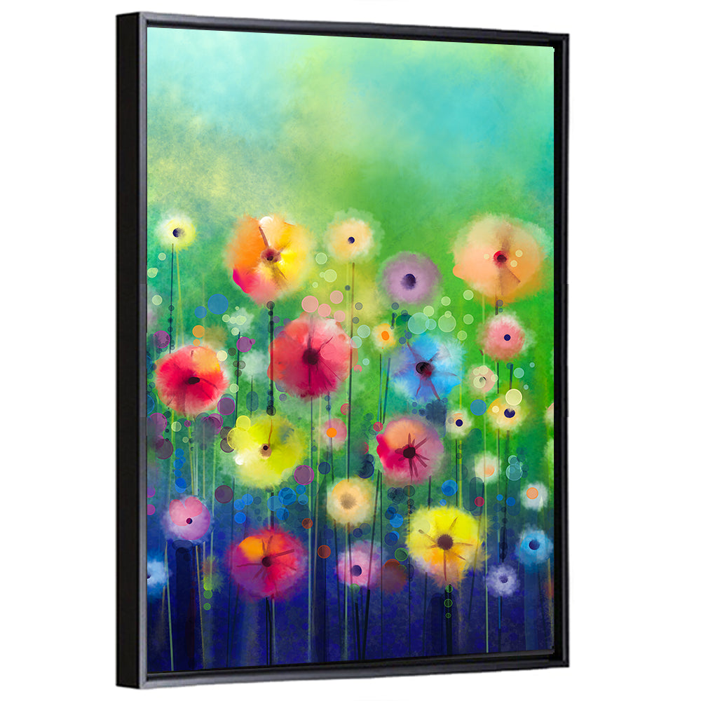 Dreamy Watercolor Poppies Wall Art