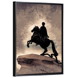 The Bronze Horseman Wall Art