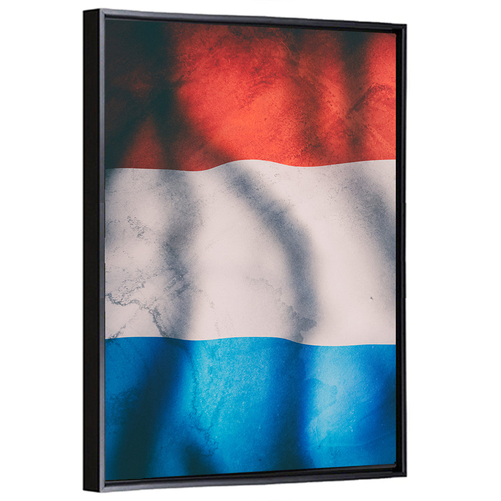 Luxembourg Flag Wall Art
