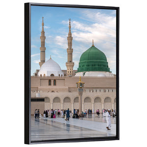 Prophet Mosque In Medina Wall Art