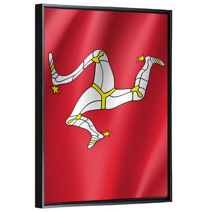 Isle Of Man National Flag Wall Art