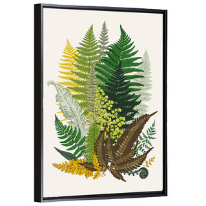 Leaver Ferns Composition Wall Art