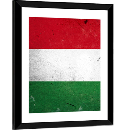 Flag Of Hungary Wall Art