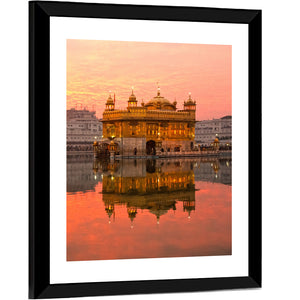 Golden Temple In Amritsar Wall Art