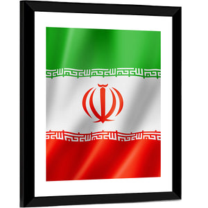 Flag Of Iran Wall Art