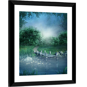 Fantasy Lake Artwork Wall Art