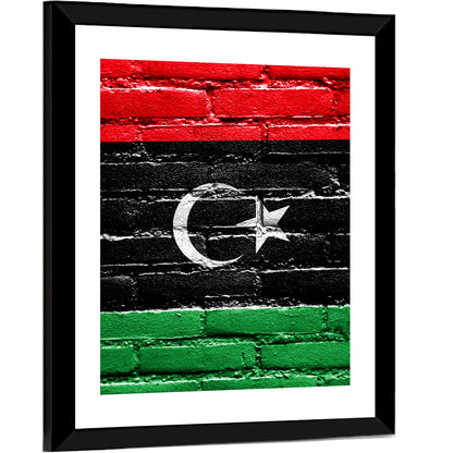 Flag Of Libya Wall Art