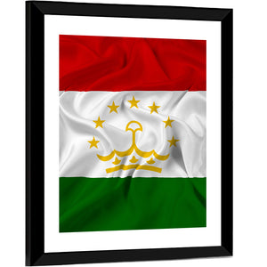 Flag Of Tajikistan Wall Art