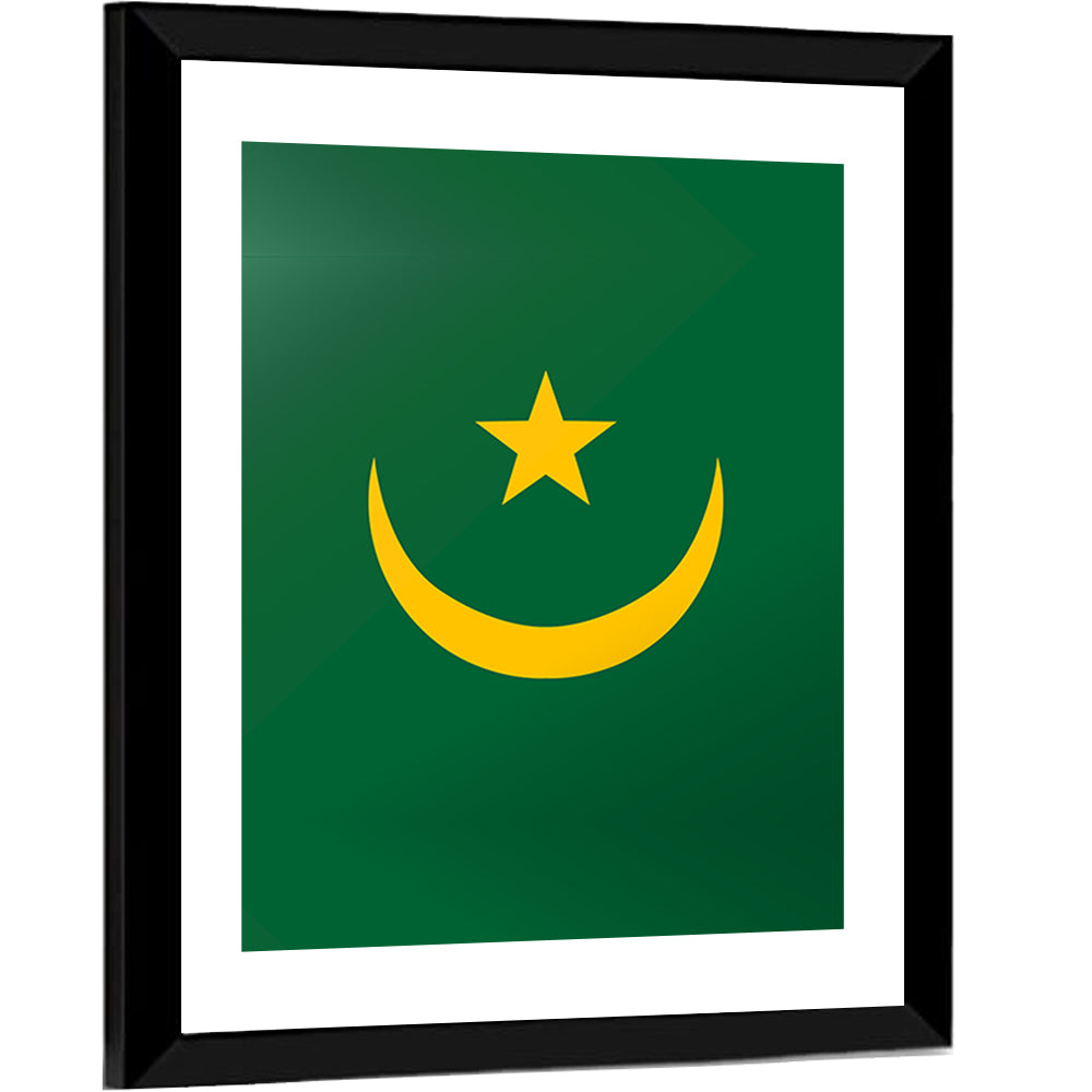 Flag of Mauritania Wall Art