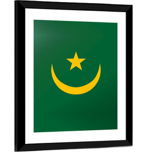 Flag Of Mauritania Wall Art