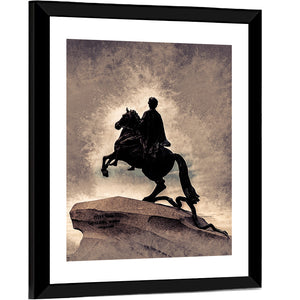 The Bronze Horseman Wall Art