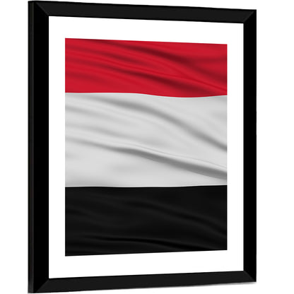 Flag Of Yemen Wall Art