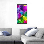 Vibrant Alcohol Ink Swirl Wall Art