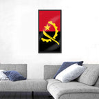 Flag of Angola Wall Art