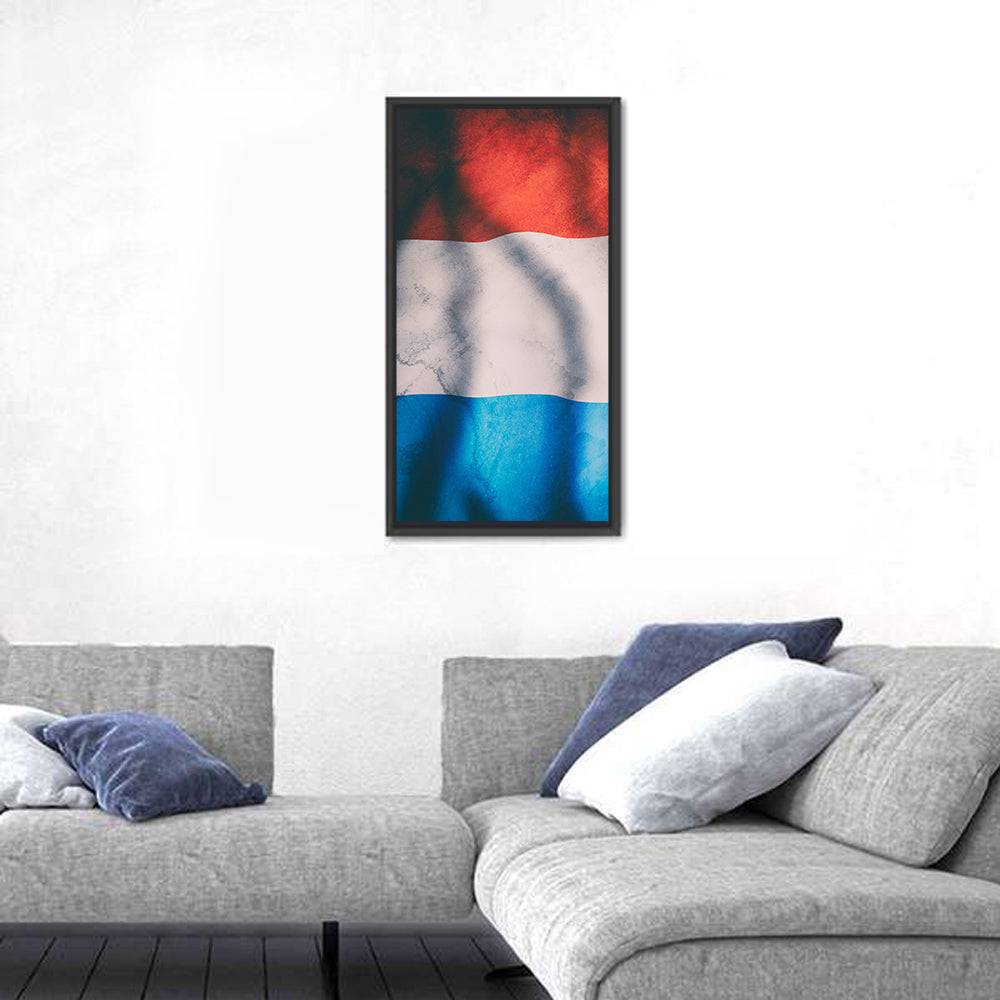 Luxembourg Flag Wall Art