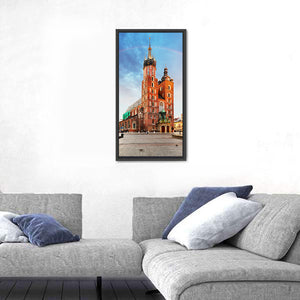 St Mary's Basilica In Krakow Wall Art