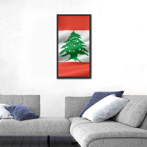 Flag Of Lebanon Wall Art