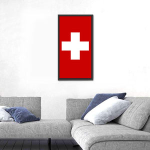 Flag Of Switzerland Wall Art