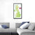 United Kingdom Physical Map Wall Art