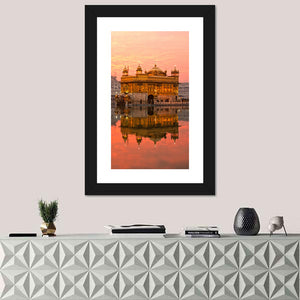 Golden Temple In Amritsar Wall Art