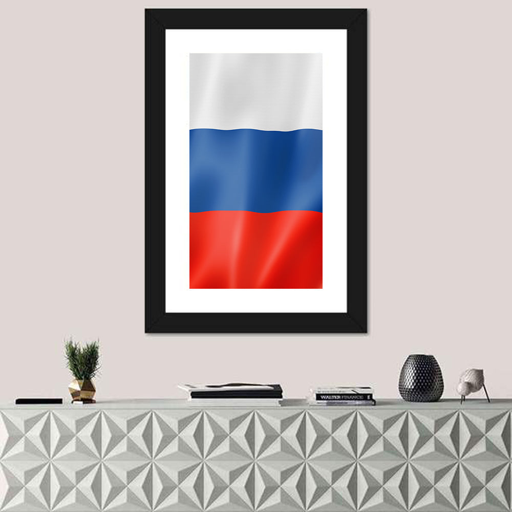 Flag Of Russia Wall Art