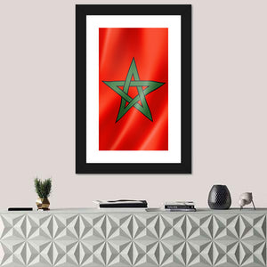 Flag Of Morocco Wall Art