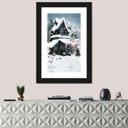 Snowbound Fairy Cottage Wall Art