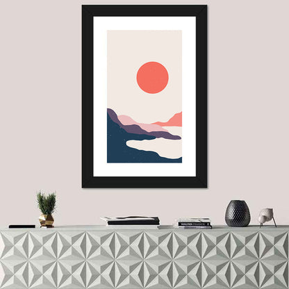 Boho Mountain Wall Art